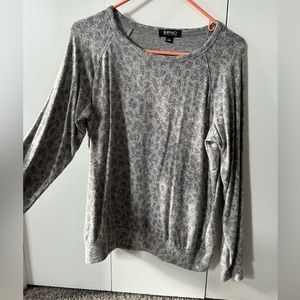 Grey Cheetah Long Sleeve